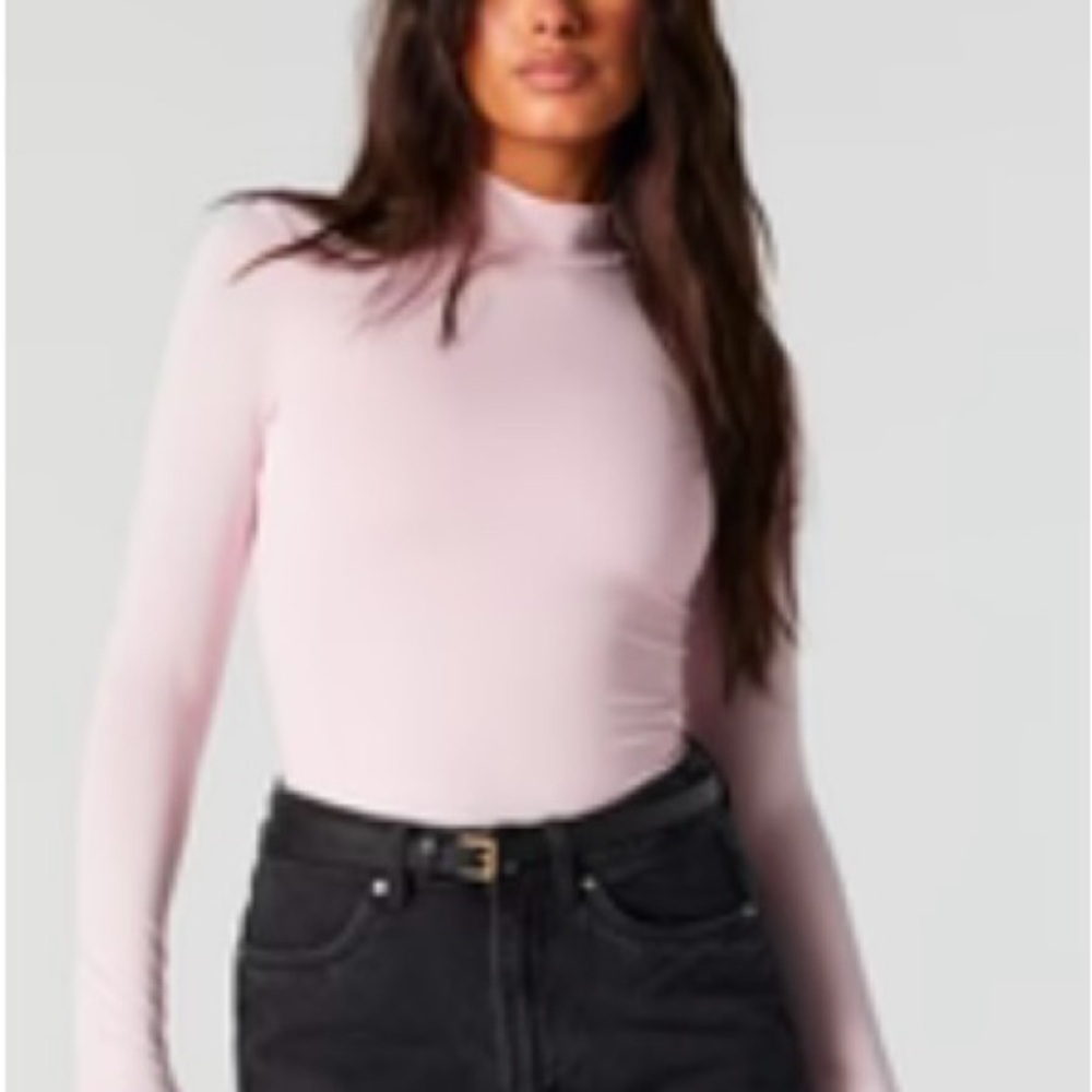 Urban Planet Pink Fitted Bodysuit